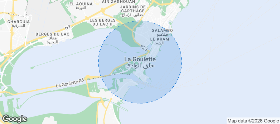 La Goulette Airbnb map